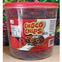 

Paket 2 Toples Kue Choco Chips Cookies / Kukis Choco Chips Monarre kemasan toples Isi Bersih 500 gram