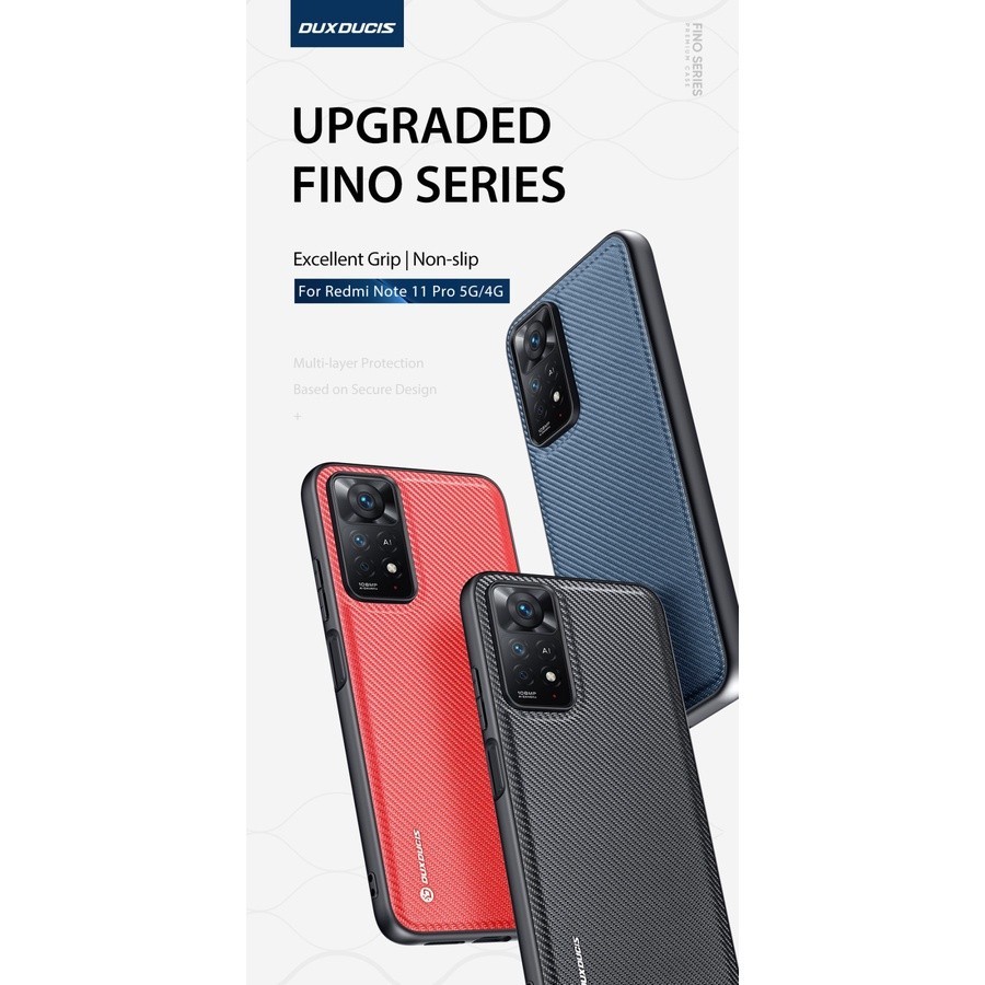 Case Dux Ducis Xiaomi Redmi Note 12 Pro Casing Fino Series