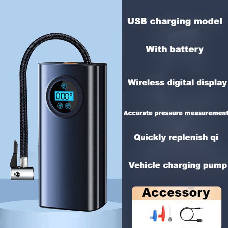 Car Air Pump Ban Motor Pompa Portabel Pompa Ban Electric Mobil Inflator Pompa Ban Kompresor Inflator