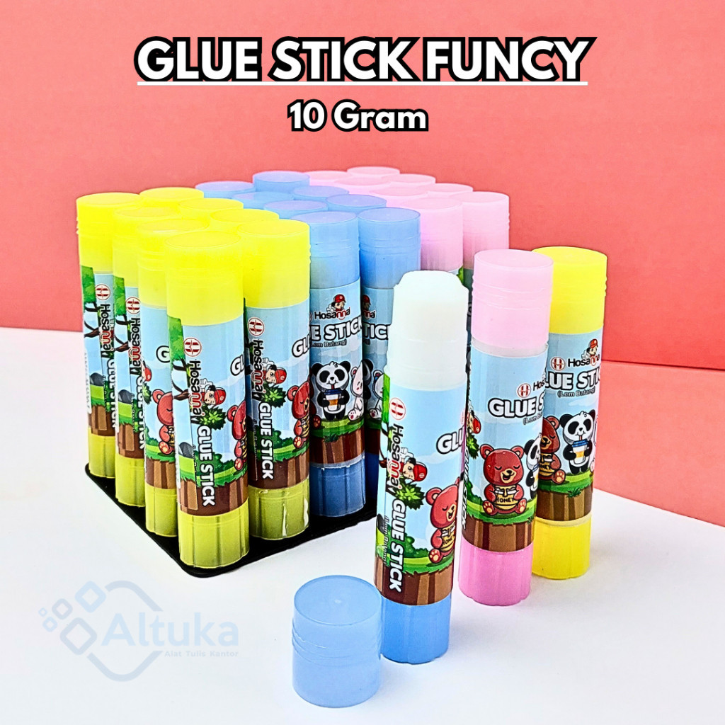 

Lem Glue Stik / Lem Stik Kertas Funcy 10gr