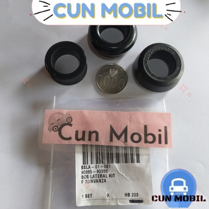 Karet stabil Belakang Avanza, Xenia, Terios, Rush Karet Hitam CUN MOBIL