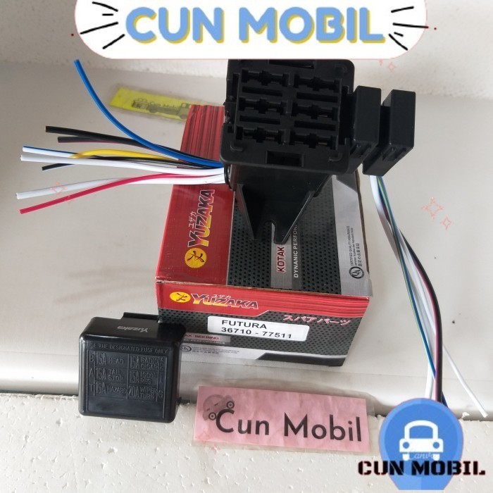 Box sekring Futura carburator belum termasuk sekring nya. ysk CUN MOBIL