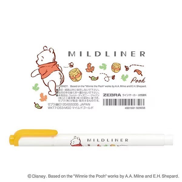 

Zebra Mildliner Disney Princess Highlighter Kertas Limited Edition - Mild Gold