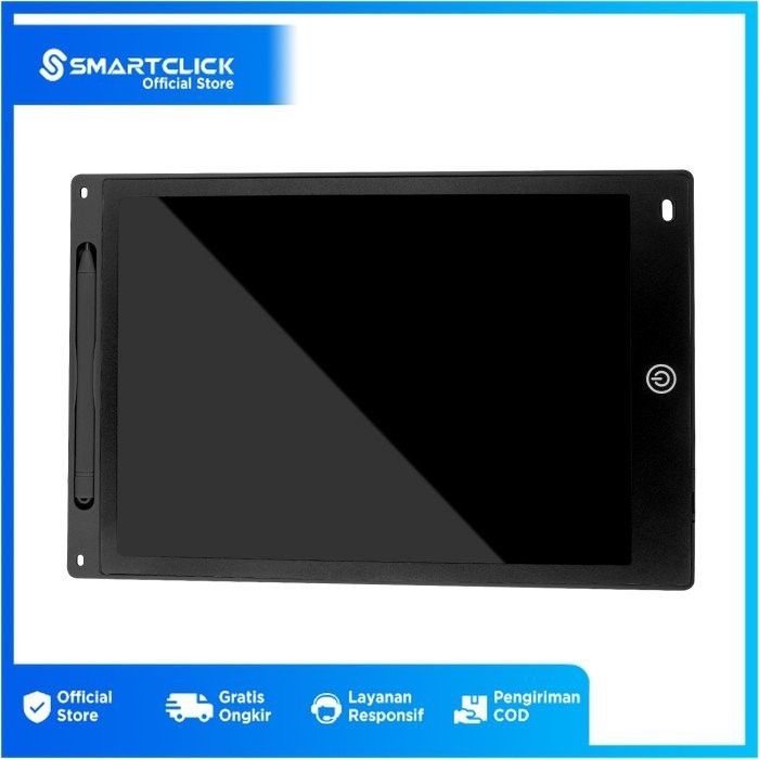 

Smartclick LCD Writing Board Drawing Tablet Gambar Anak 12 inch - Black