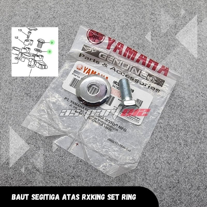 BAUT SEGITIGA ATAS RX KING RXKING SET RING ORIGINAL,