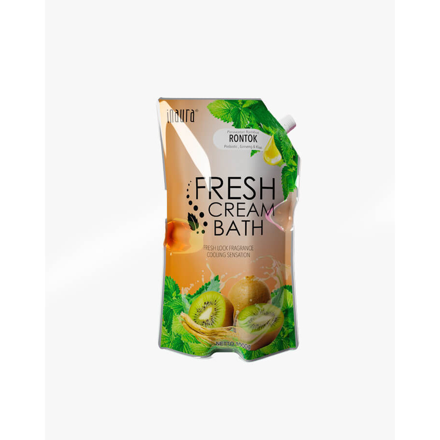 INAURA CREAMBATH GINSENG & KIWI 1000ML