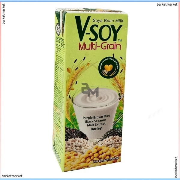 

VSOY MULTI GRAIN SOYMILK 200 ML SUSU