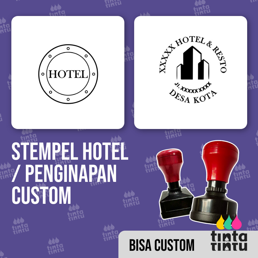 

Stempel Hotel / Penginapan Custom