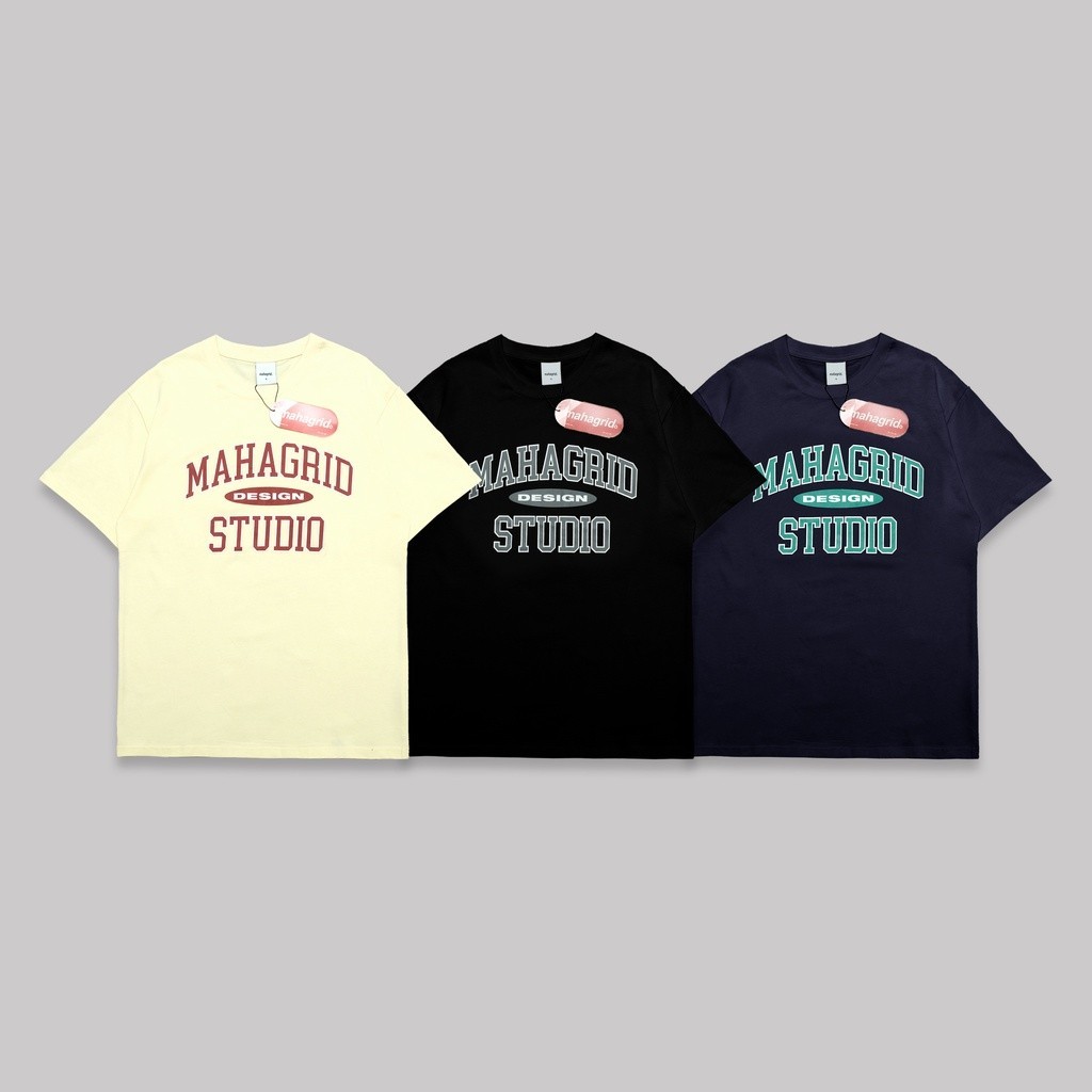 Mahagrid College Logo T-Shirt Original Cotton High Quality Unisex T-shirt