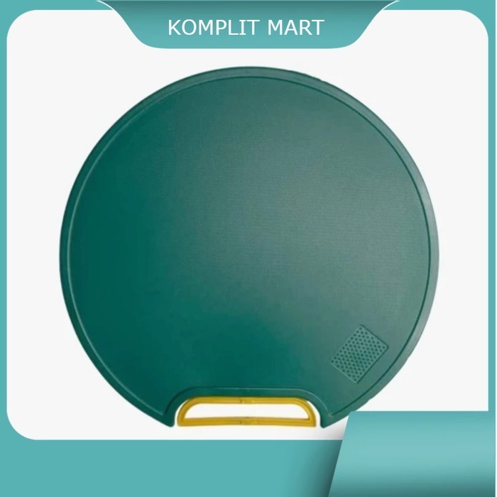 talenan bulat plastik 2 in 1/talenan anti jamur/talenan plastik bulat