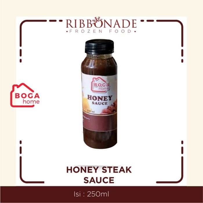 

READY II HONEY STEAK SAUCE - BOGA HOME | Saus Daging Pepper Rice | Saos Manis