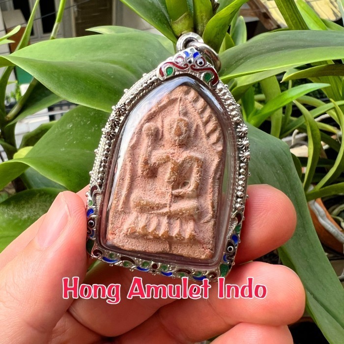 Amulet Phra Puttha Kwak - Buddha Calling Success and Money