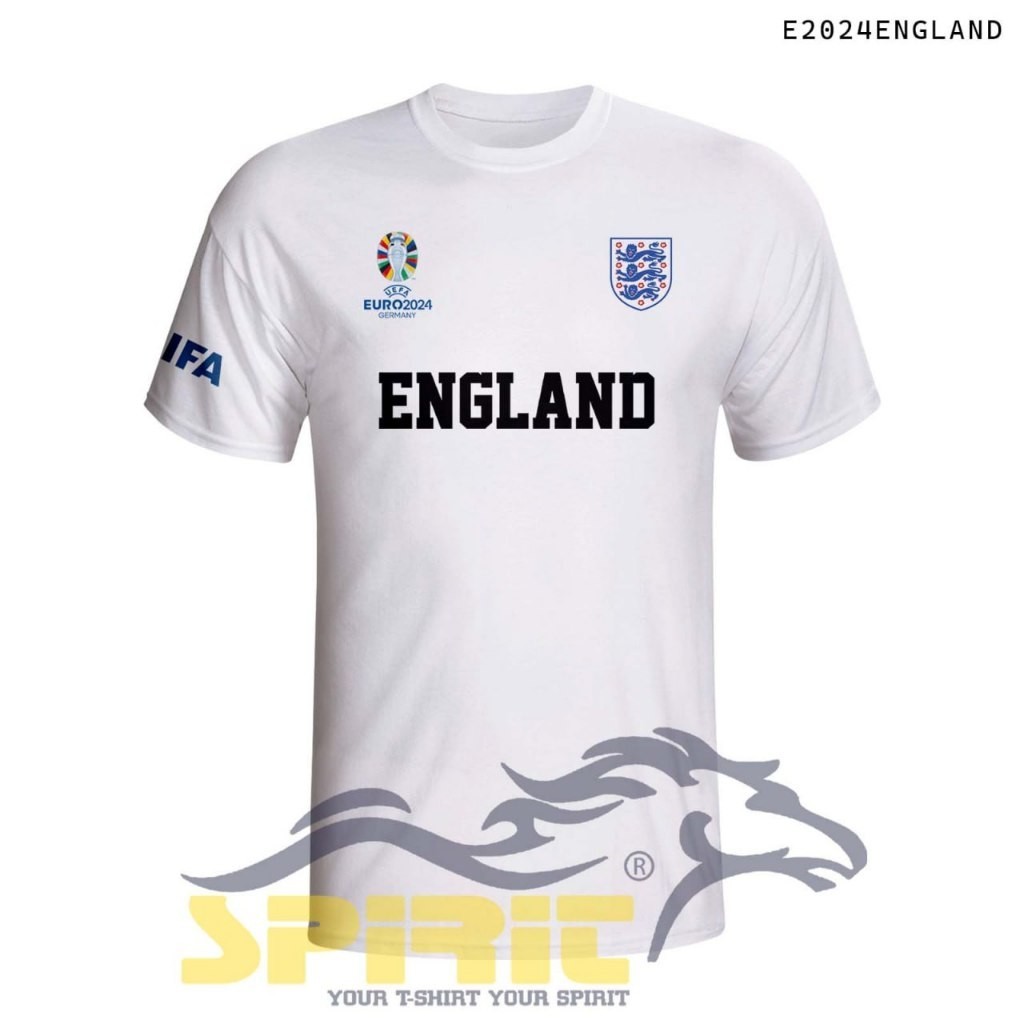 Baju Kaos Bola Timnas Inggris Kaos Inggris Bola Euro 2024 Fifa Lengan Pendek