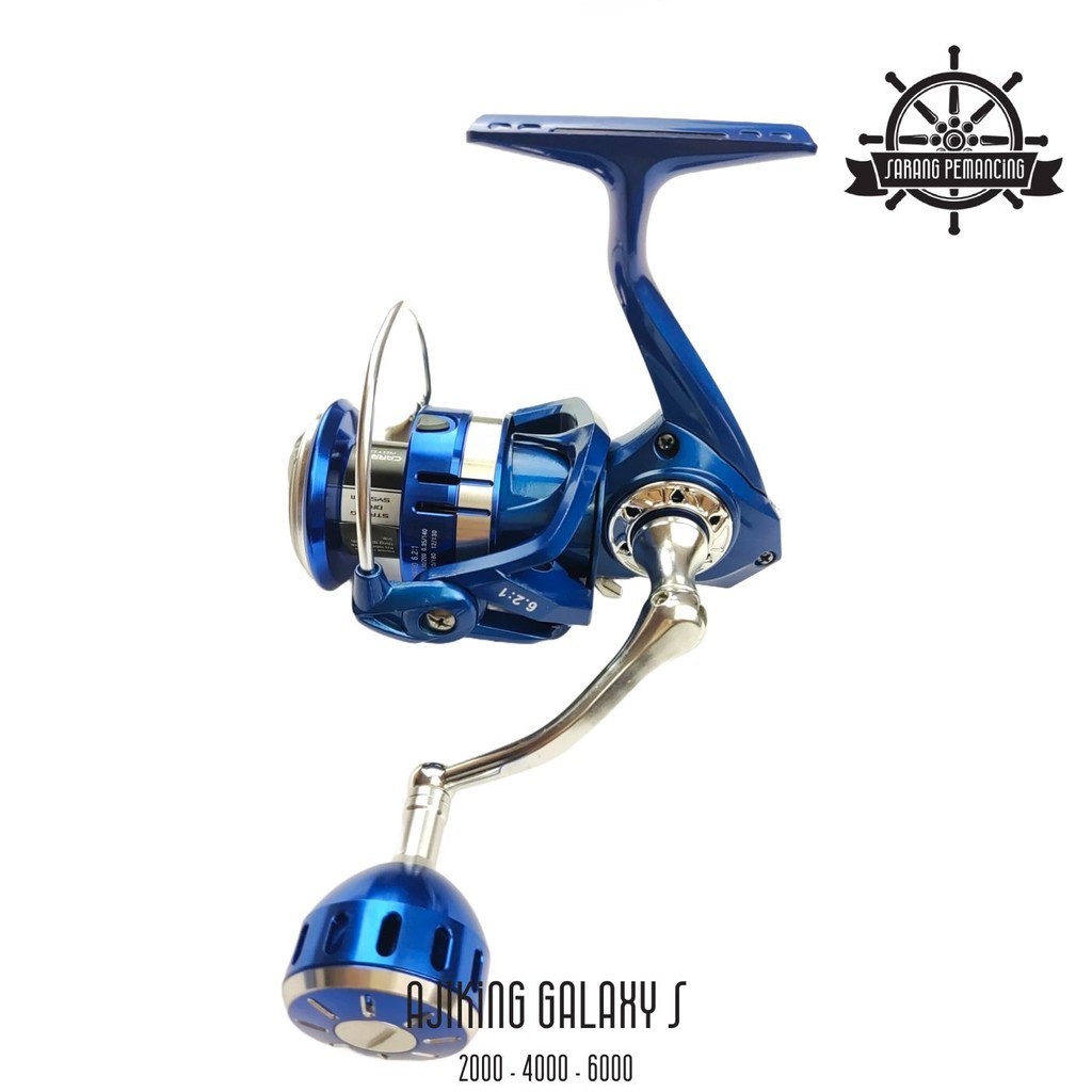 Reel Pancing Spinning Ajiking Galaxy S 2000 4000 6000
