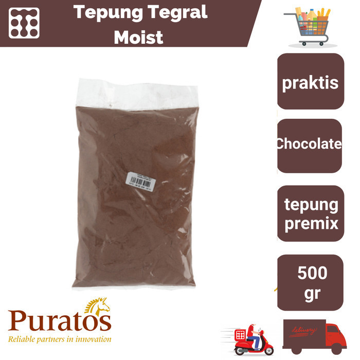 

[Premium] Tepung Tegral Moist Chocolate 500 Gr