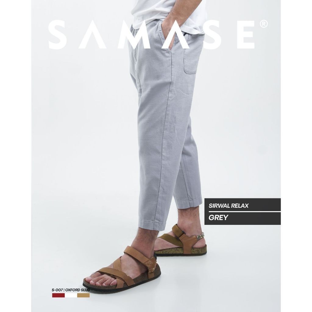SAMASE Rilex Sirwal S007 Celana Sirwal Pria Dewasa Samase Terbaru 2024