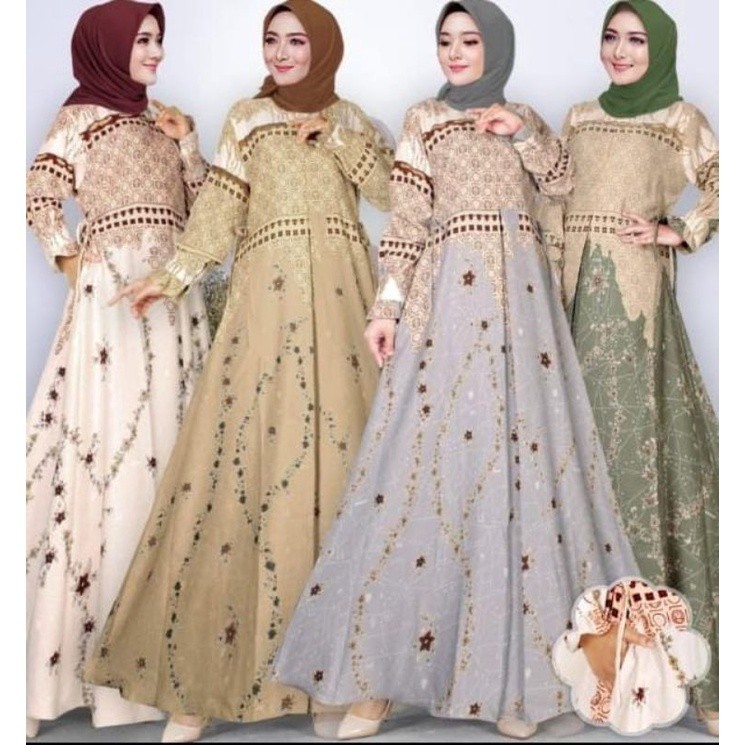 Gamis Amara Maxmara Lux Terbaru Tersdia Dengan Ukuran Jumbo Gamis Syar'i Terbaru Gamis Muslimah Gami
