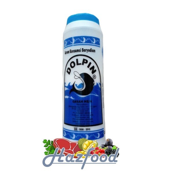 

Dolpin Garam Meja Botol 450 Gr