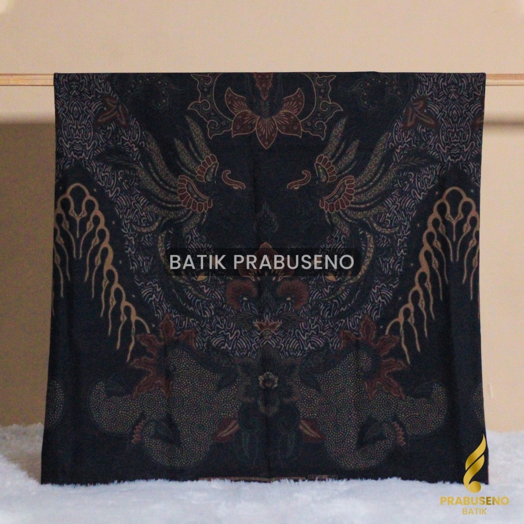 GATRA PRABUSENO Kain Bahan Batik Solo Katun Premium Modern Warna Meteran Print Printing Motif Elegan