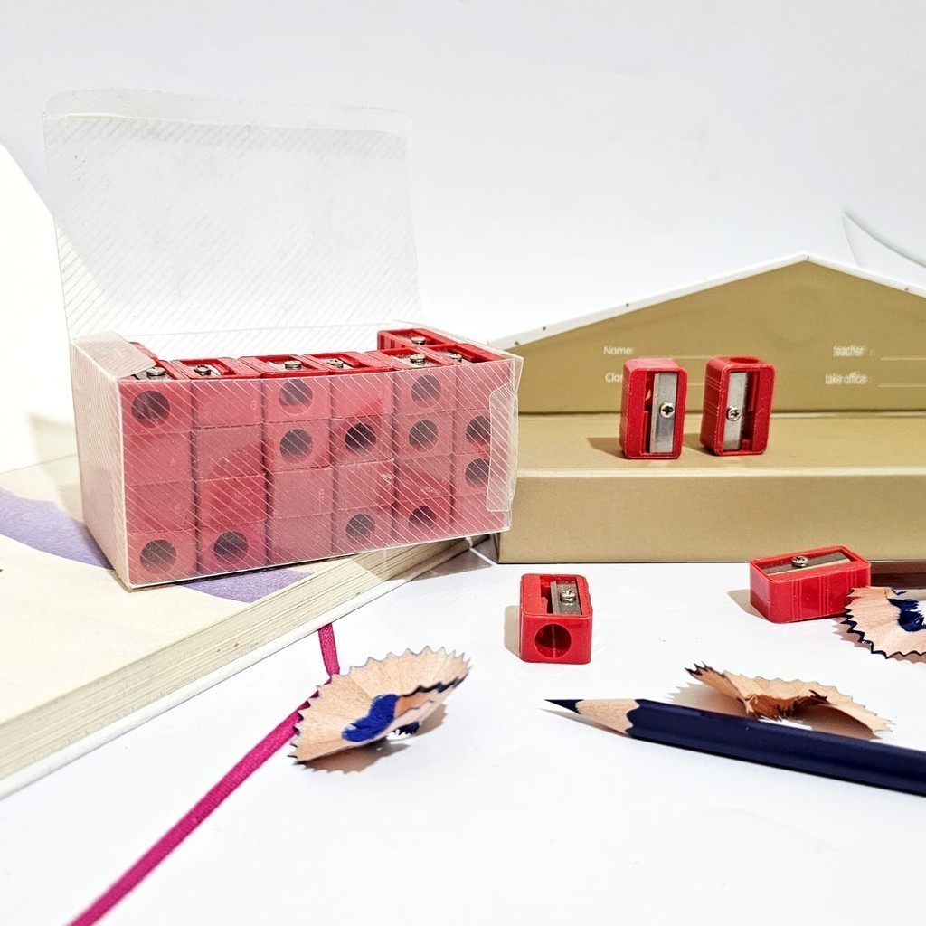 

GG Peruncing Segi Merah (48 pc)/Rautan/Sharpener/Serutan