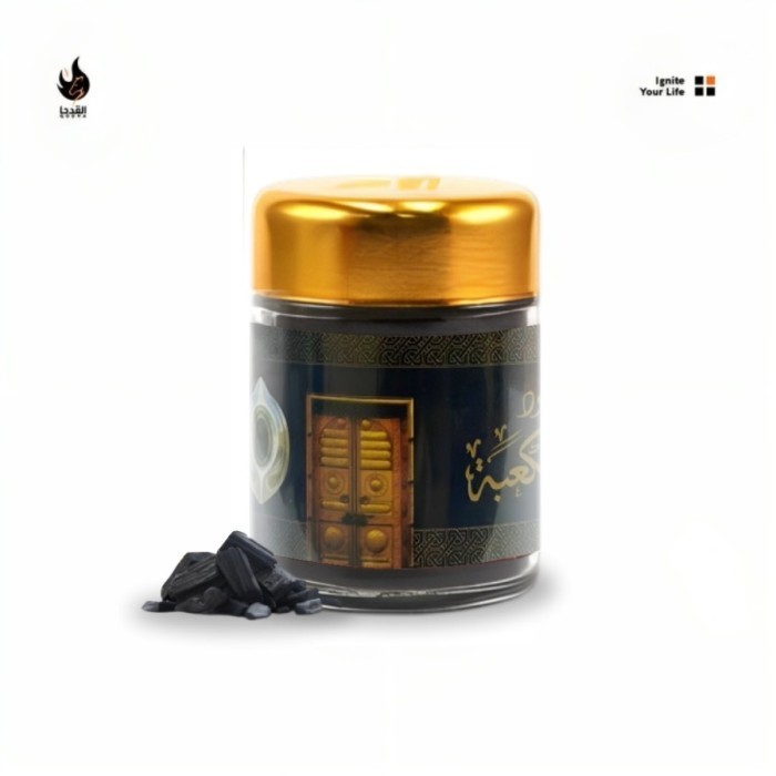 Hajar Aswad - Bukhur Qodha For Oud 50GR 50 Gram Bakhoor Buhur Dupa Kayu Gaharu Aromaterapi