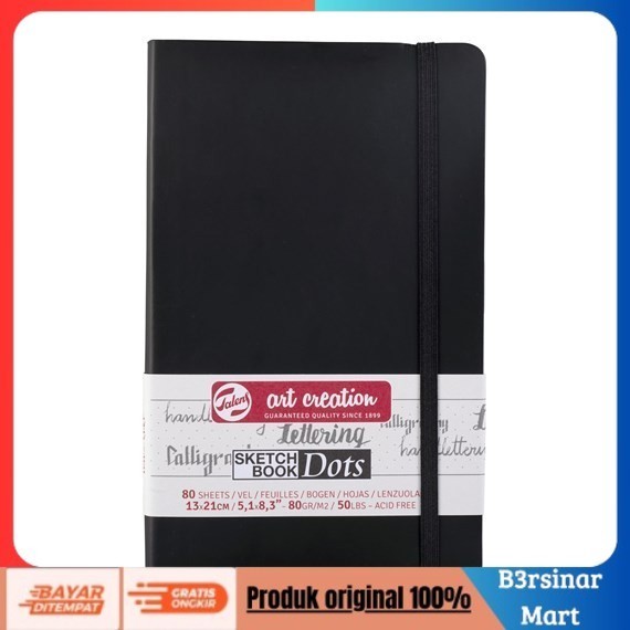 

[KUALITAS TERBAIK] Talen Art Creation Dotted Sketch Book - 13 cm x 21 cm