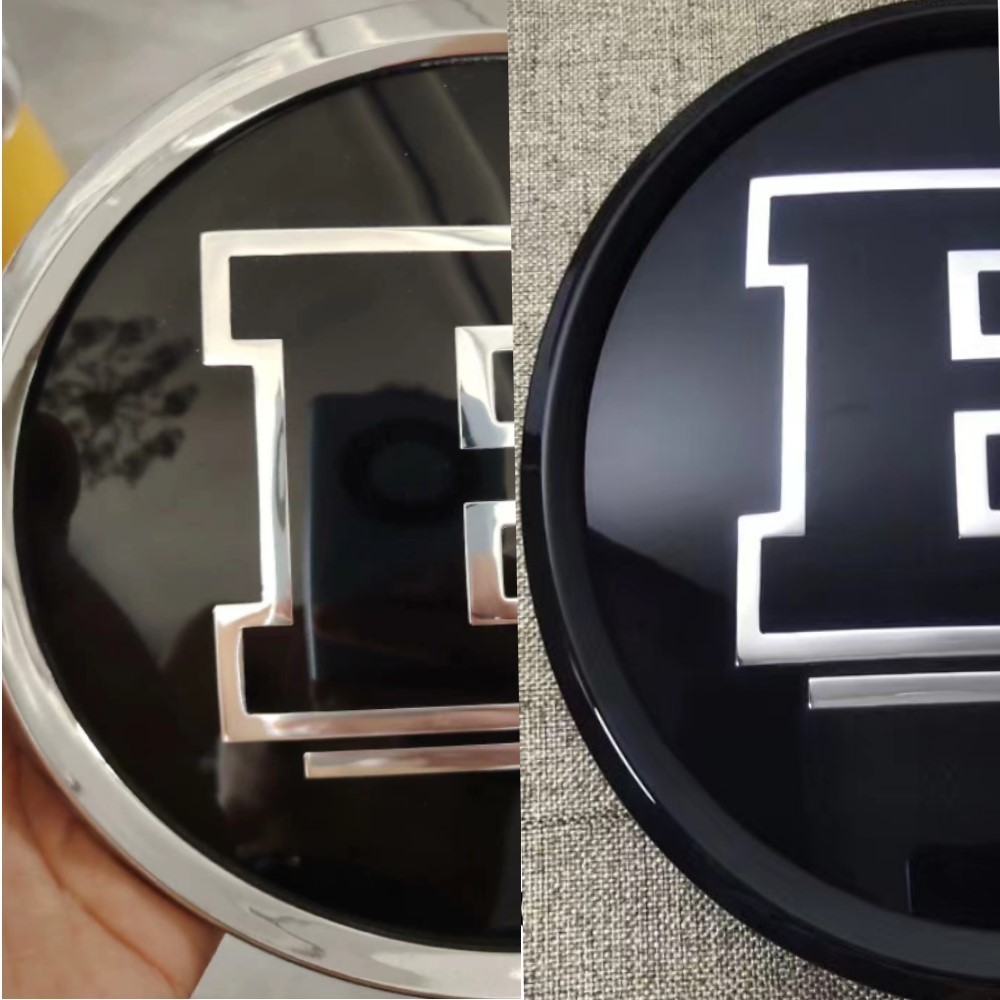 

Flat mirror B Logo Emblem car front grille Emblem for BRABUS W204 W205 W253 W213 front logo Emblem modify Accessories