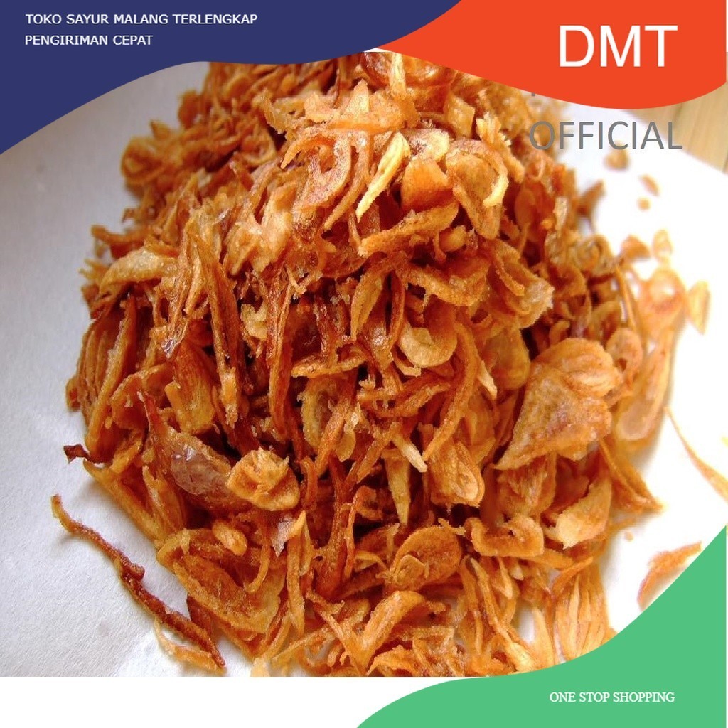 

Bawang Merah Goreng PREMIUM / Brambang Goreng / Tidak Gosong - Tidak Pait - Tanpa Campuran - Tanpa Pengawet