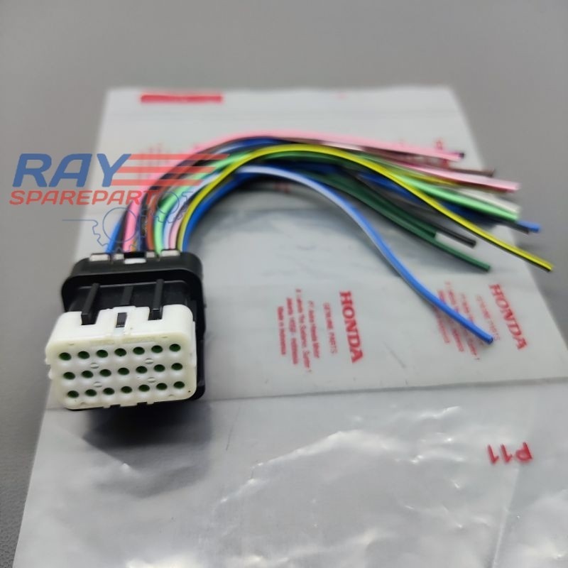 SOKET SOCKET KABEL MODUL SCU SMART CONTROL UNIT 21 PIN PCX 160 VARIO 160 ADV ORIGINAL