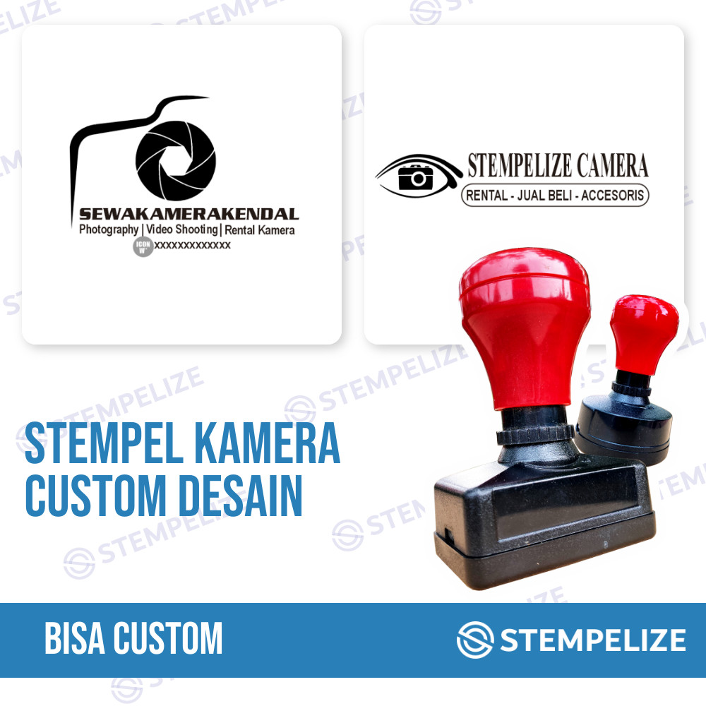 

Stempel Kamera Custom Desain
