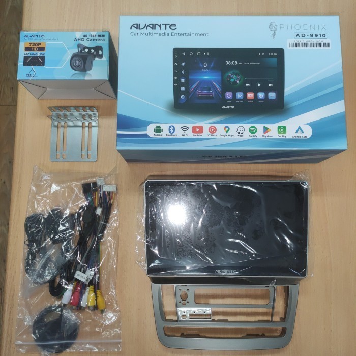 HEAD UNIT ANDROID 9 INCH AVANTE PHOENIX 2/32 OEM ALPHARD 2003 - 2007 / HEAD UNIT ANDROID AVANTE 9 IN