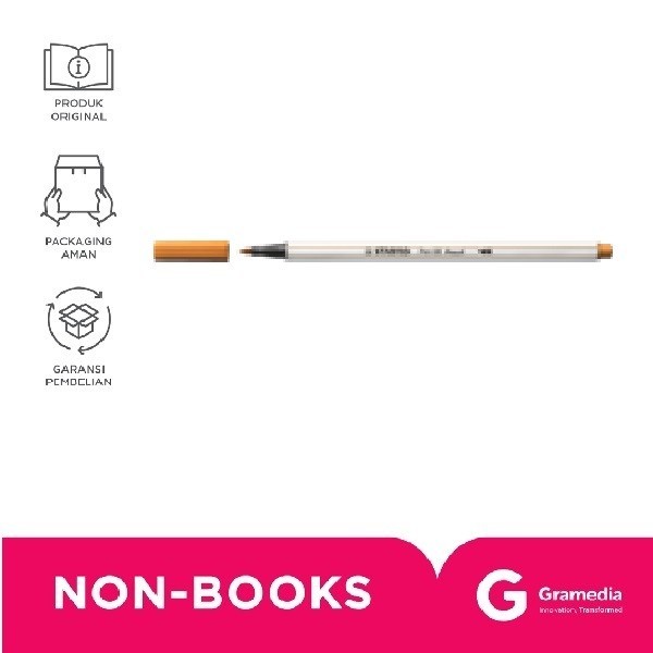 

Stabilo Pen 68 Brush Dark Ochre
