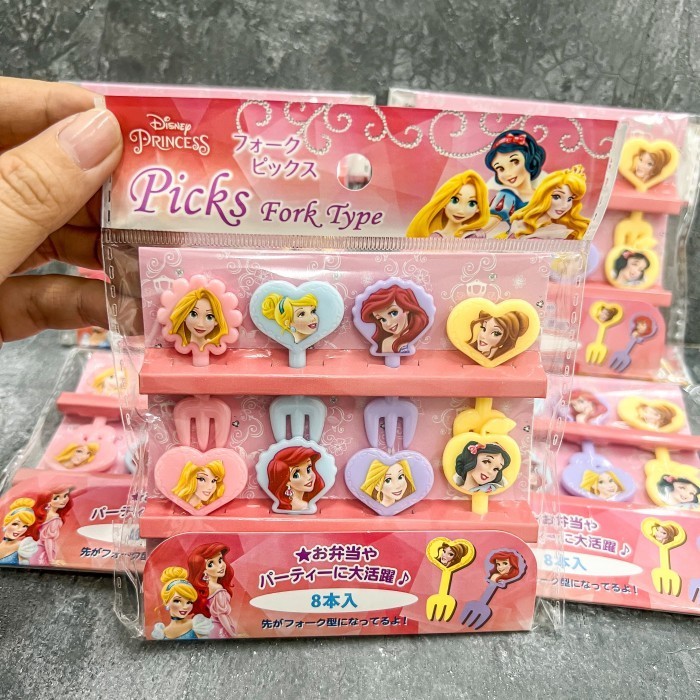 

[[ K23 - BEST SELLER ]] Tusukan Bento Princess ( isi 8pcs )