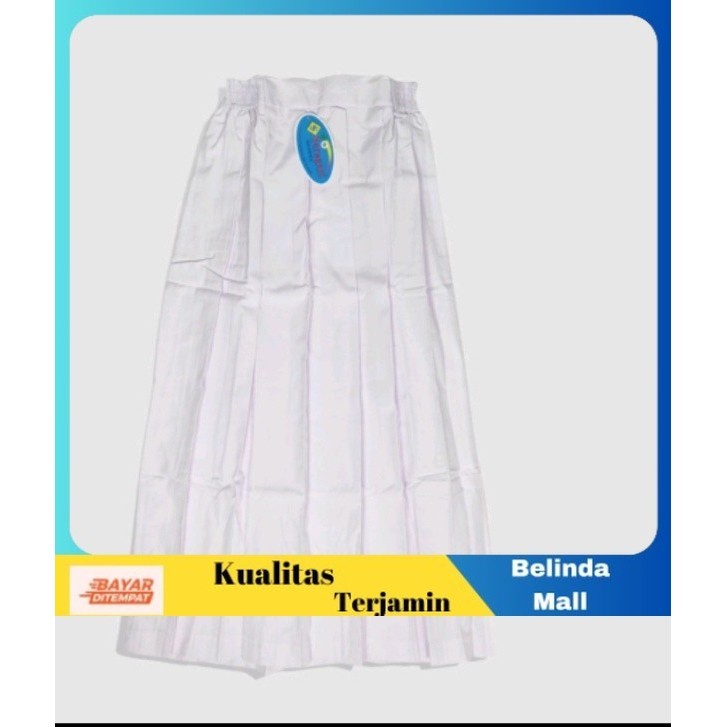 

⭐KUALITAS TERBAIK⭐ Rok putih rempel Panjang SD SMP SMA MERK seragam 2 Terlaris