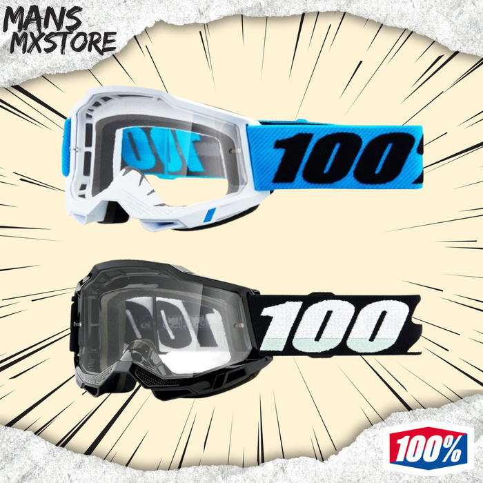 GOGGLE 100% ACCURI 2 GOGGLE ANAK 100% ORIGINAL