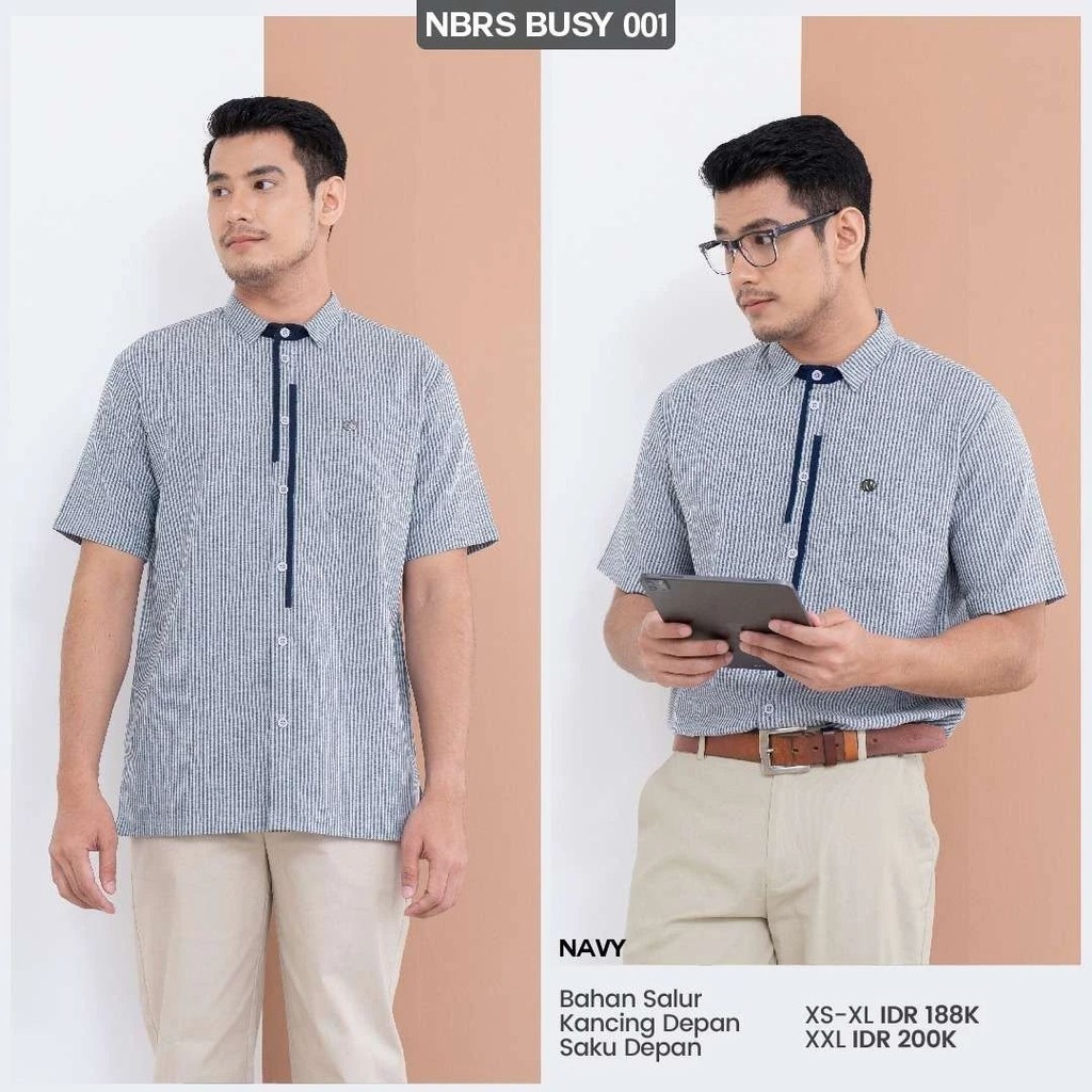 NIBRAS Kemeja Dewasa NBRS BUSY 001