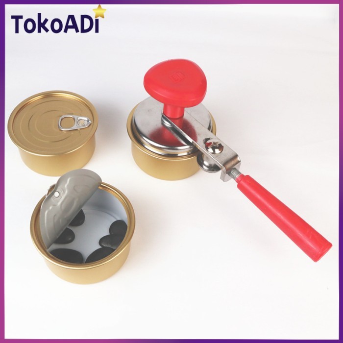 POPcan PETcan Seamer Alat Manual Can Sealer Penutup Kaleng Botol 5.2CM