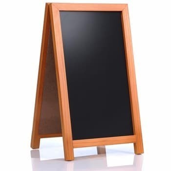 

Blackboard papan tulis double stand size 100X50cm