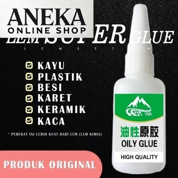 LEM SETAN SUPER GLUE LEM SERBAGUNA CAIRAN PEREKAT KUAT LEM KOREA - LemSetan
