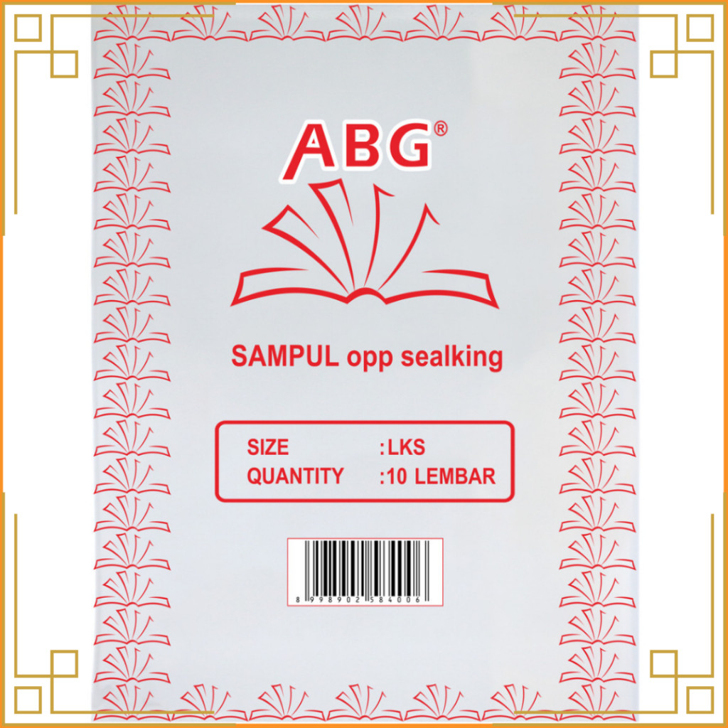 

ABG Sampul buku plastik OPP isi 10 lembar