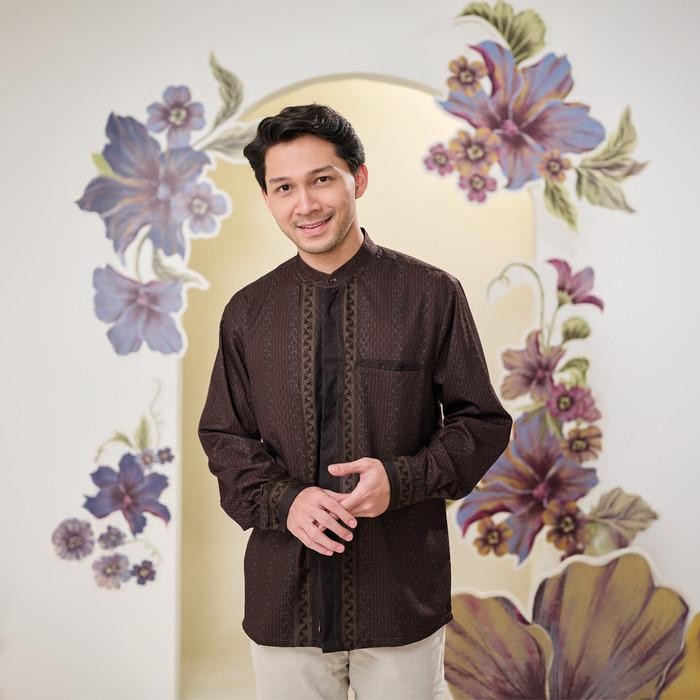ZM Zaskia Mecca - Tabish Kemeja Koko Pria Lengan Panjang - Alkisah - Edisi Timun Mas