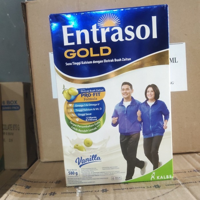 

entrasol gold 600gr vanilla/coklat - Coklat