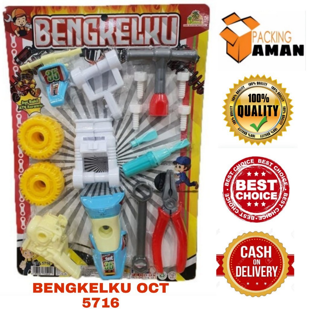 NAT - 1 SET MAINAN EDUKASI ANAK BENGKELKU OCT 5716