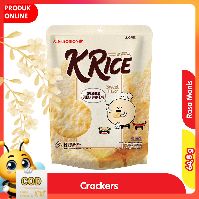 

Delfi Orion K Rice Crackers Beras Manis Pouch 64.8 g