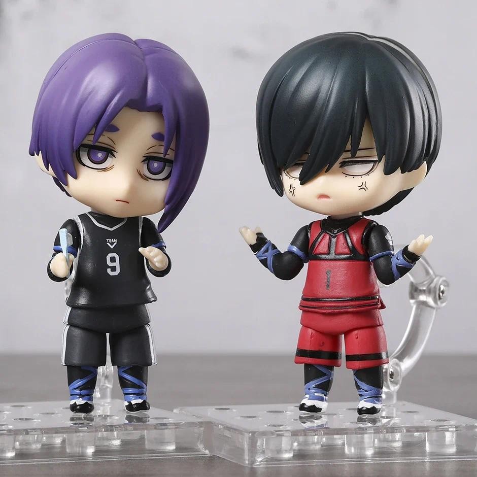 Blue Lock 2326 Mikage Reo 2327 Rin Itoshi Action Figure Toys Cute Doll Creative Gift For Collectible
