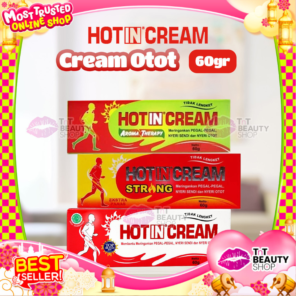 HOT IN CREAM Tube - Strong - Aromatherapy 60gr  | TnT Beauty Shop