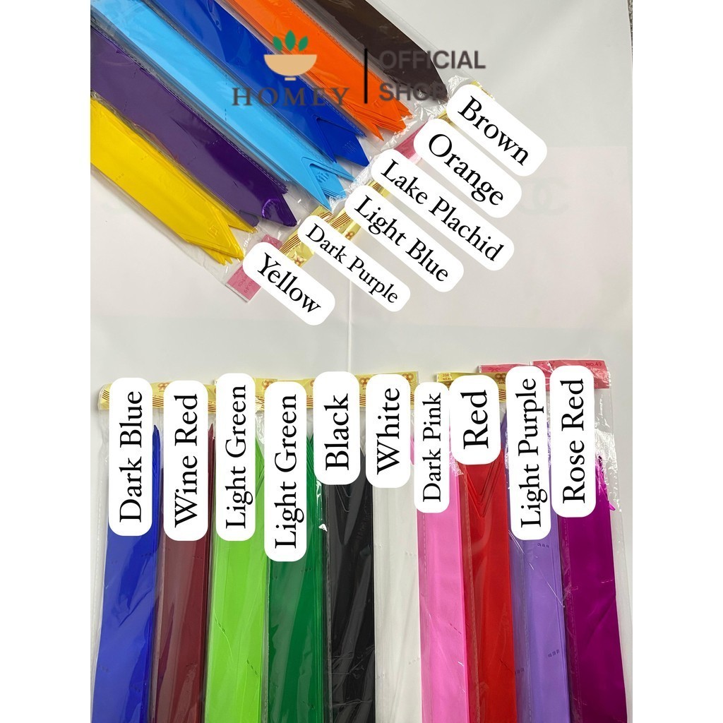 

HOMEY - (1pack) Pita Tarik Motif / Pita Serut INK isi 10pcs Dekorasi