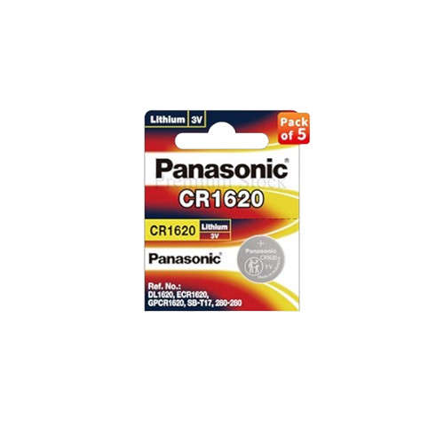 Baterai CR1620 Panasonic Battery Jam Tangan Panasonic 1620 3V Ori Baterai Kancing Panasonic