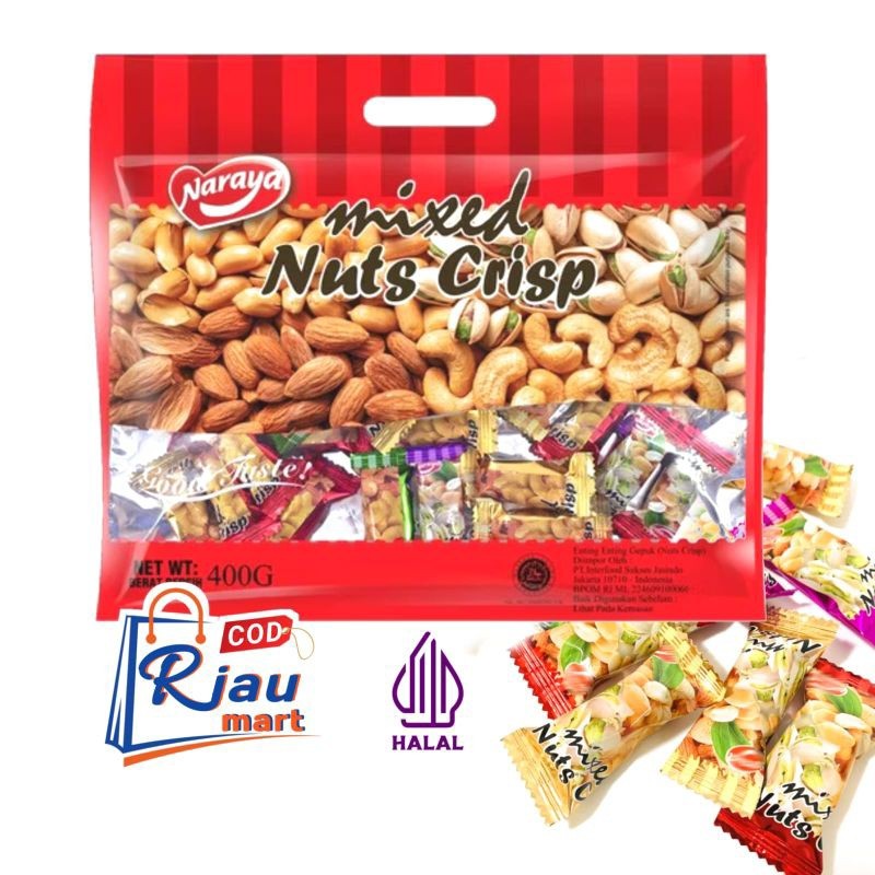 

pekanbaru riau / Naraya Mixed Nut Crispy 400g