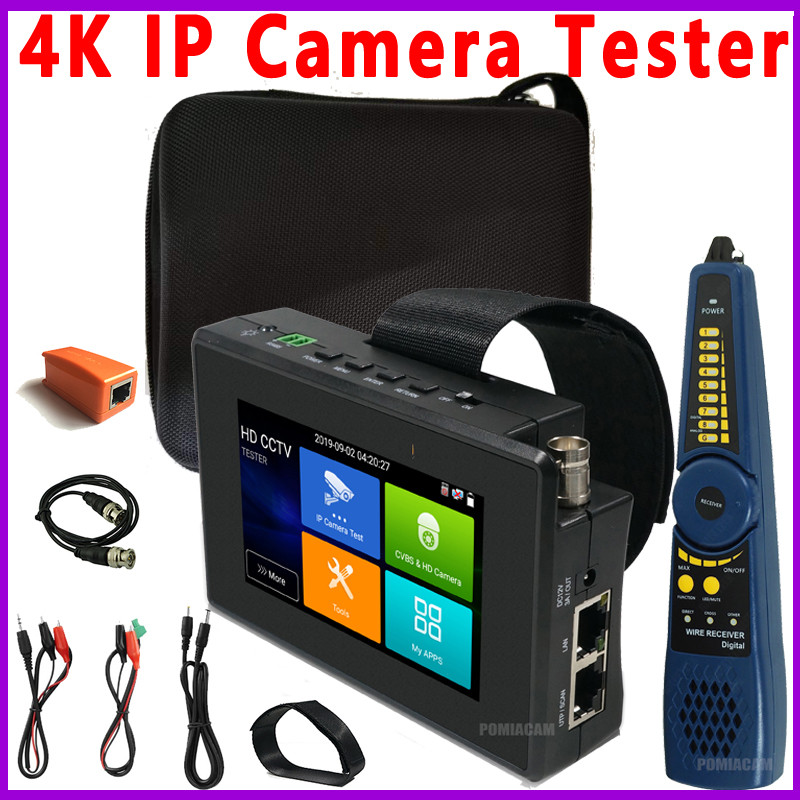 IP Camera Tester IPC Tester With POE Output For CCTV Camera Tester Wifi Rj45  H.265IP CCTV Tester Ca